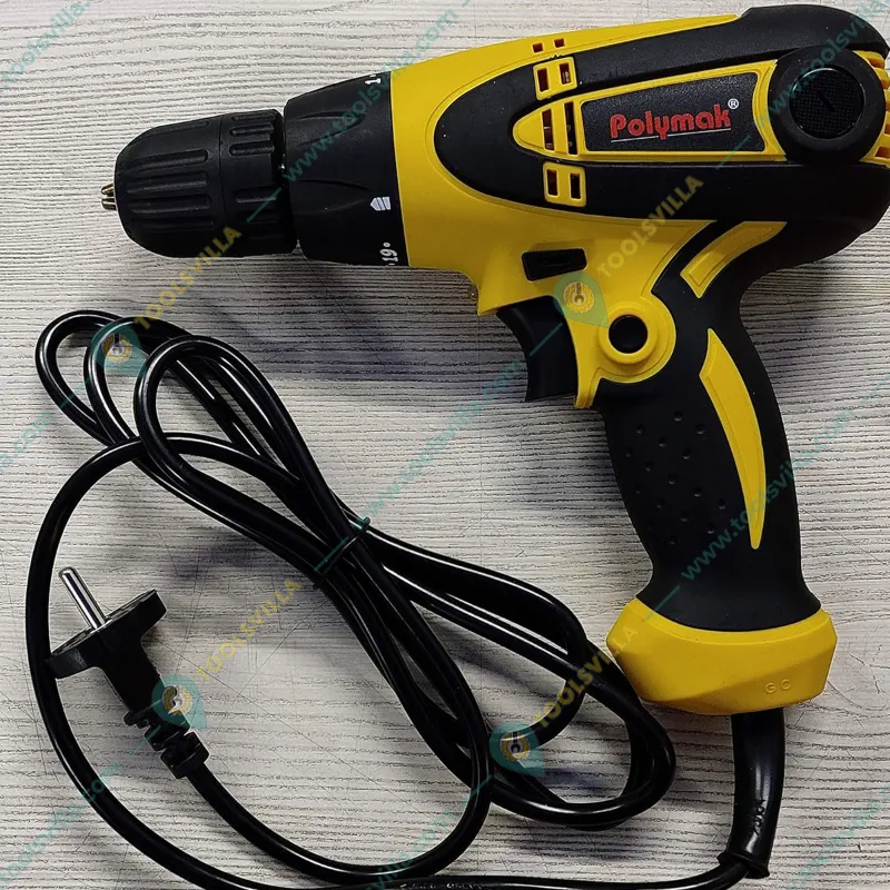 Polymak 10 mm 350 Watt Torque Screw Driver Drill, 1100 RPM (PM10TD)