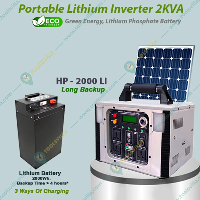 HPM 2KVA Inverter with In-Built Lithium Battery (HP-2000 Li)