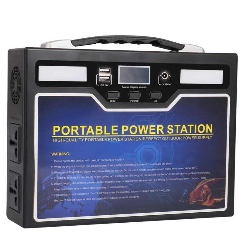 GigaWatts FAP300X 400W Portable Power Station 216Wh Lithium-ion Battery Solar Generator for Outdoor Camping and Home