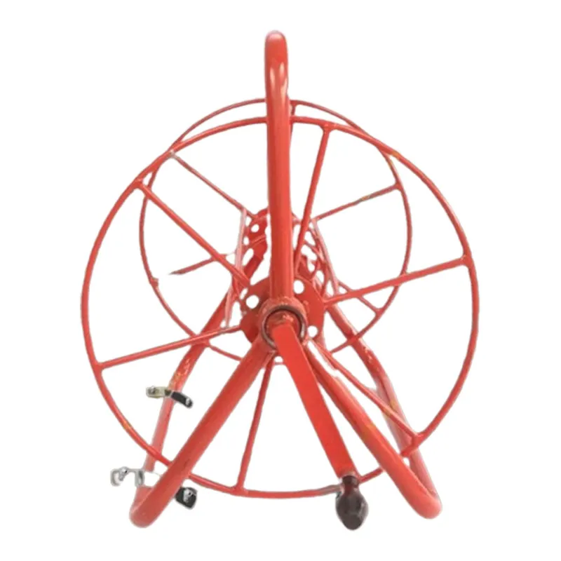 Hose Reel With Holding Capacity for Storing up to 100 Feet (30.48 m) Made of Heavy Iron Material For Garden & Agriculture