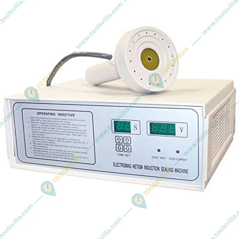 Manual 20-100 mm Electromagnetic Induction Wad Sealing Machine for Foil, Glass, Bottle, Jar, Cap Sealing etc.