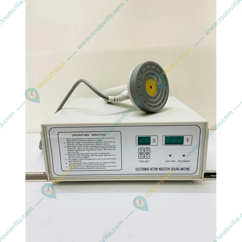 Manual 20-100 mm Electromagnetic Induction Wad Sealing Machine for Foil, Glass, Bottle, Jar, Cap Sealing etc.
