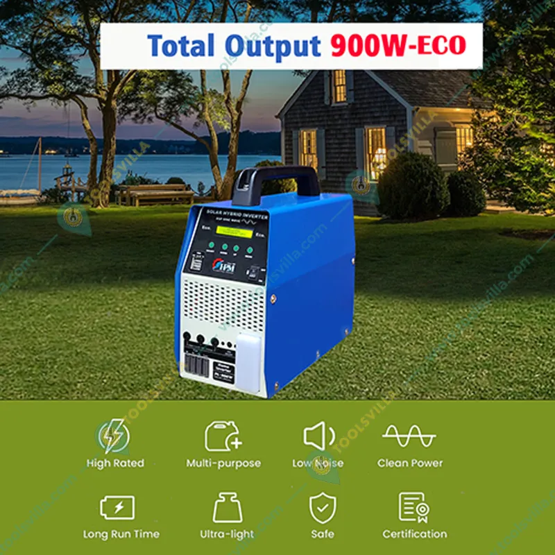 HPM 950 VA Portable Lithium Battery Power Inverter Generator (PL-900W-ECO)
