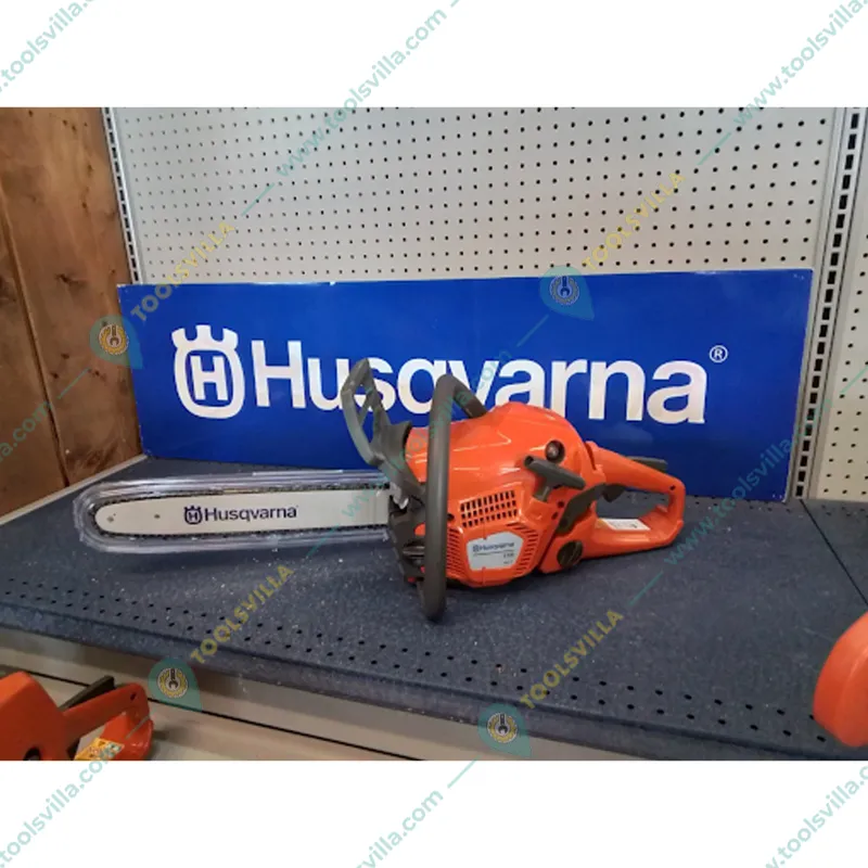 Husqvarna 135 Mark II, 2.1 HP, 38-cc Petrol Chainsaw Machine with 16 inch Guide Bar