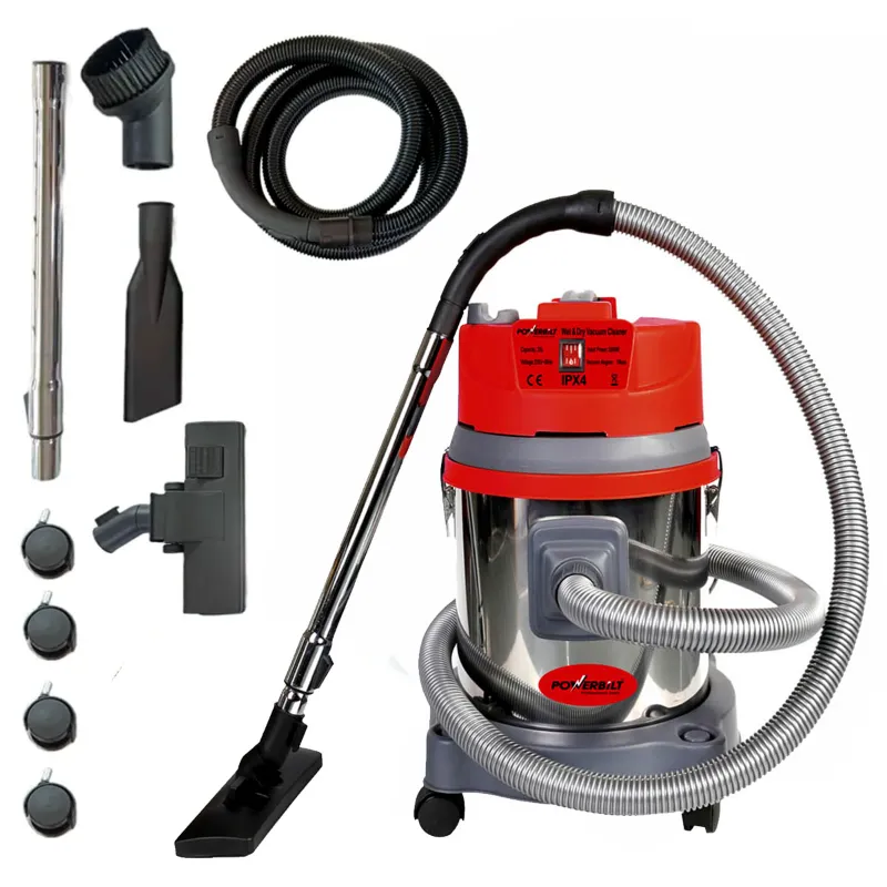 Powerbilt 25L, 2000W Wet & Dry Vacuum Cleaner With All Required Accessories (PBT-VC-25)