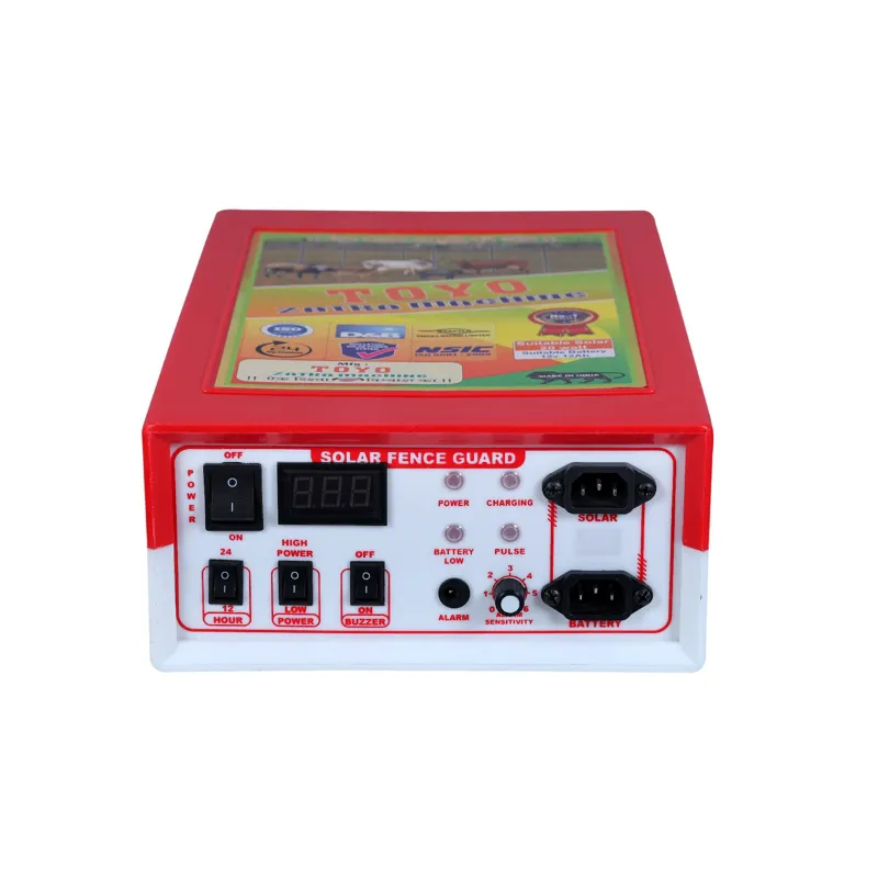 Toyo Solar 8kv Zatka Machine with Display, 15 Acre Coverage and 6 Month Warranty for Farms, Industrial, Commercial Zones
