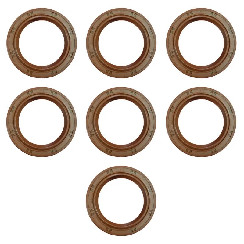 Oil Seal (40*55*10) Red Colour (7 Pieces) For Power Tiller, E12857777