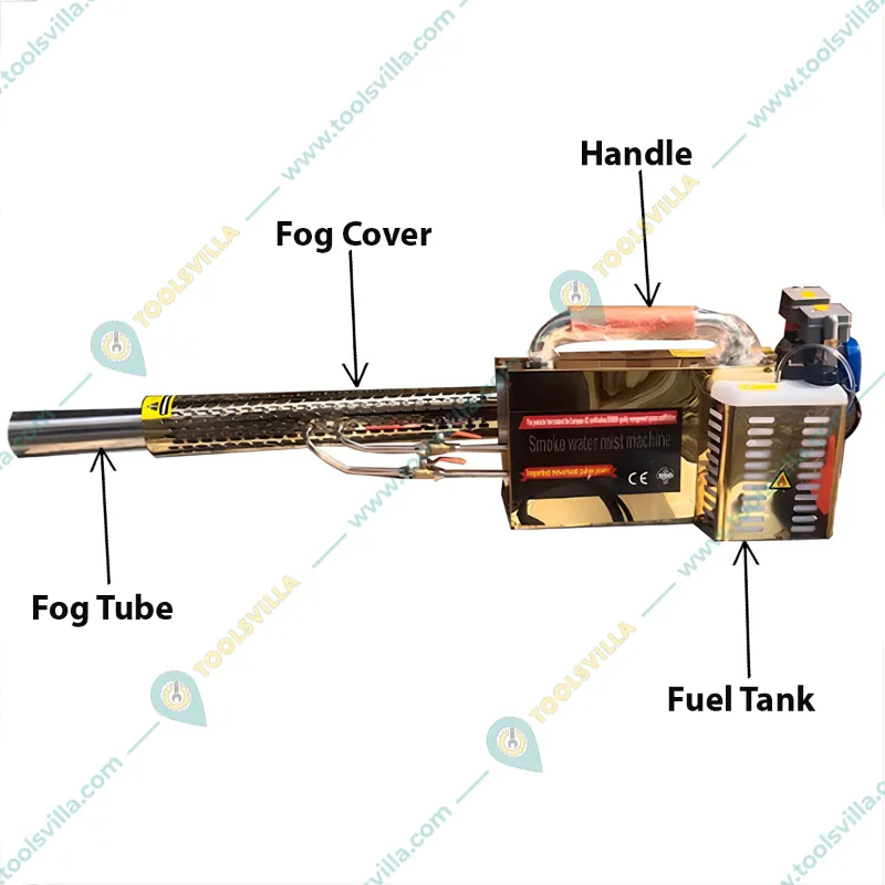 Kiston 16 Liter Thermal Fogging Machine With Free Accessories for Sanitation & Epidemic Prevention
