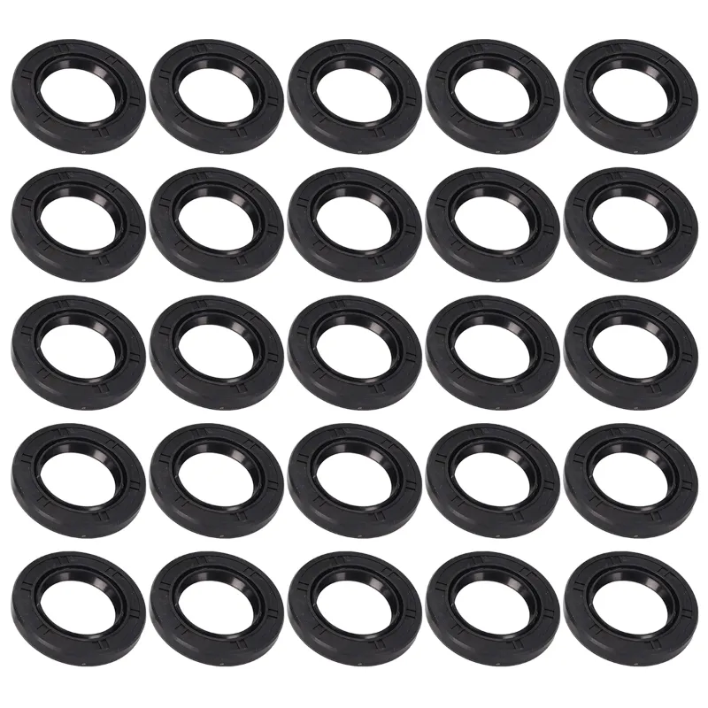 5 Pcs of Oil Seal for 168F/170F Recoil Start Engines, suitable for Water Pumps & Power Weeders