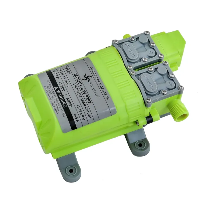 Premium Quality 12V DC Double Motor Electric Pump With 250 PSI Pressure