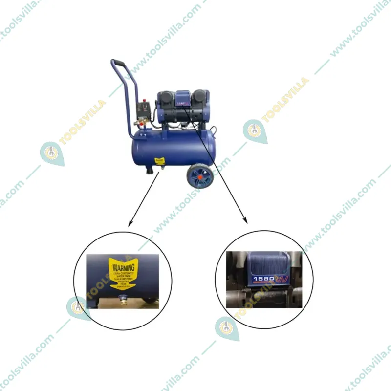 Combo of Pneumatic Type Paste Filling Machine And Oil Free Air Compressor