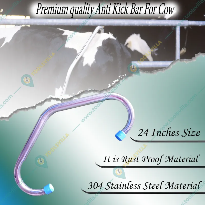 Heavy Duty Stainless Steel Anti Kick Bar For Cow