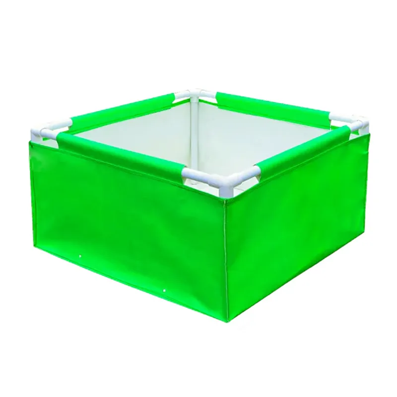 Gardeco 360 GSM UV Treated Premium Quality 24 x 24 x 24 inch Square Type HDPE Grow Bag with PVC Pipes(Quantity-1 piece)