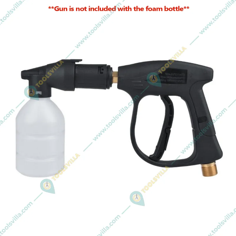 Premium Quality Foam Bottle (Soap Dispenser) for High Pressure Car Washer(Pack-2 pcs)