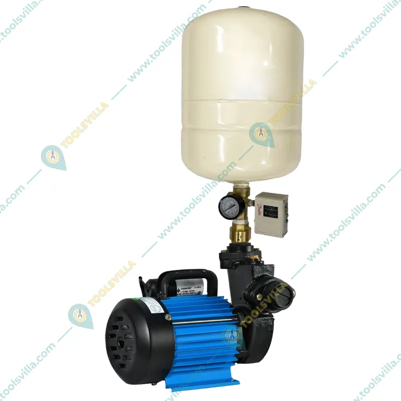 ACCORD(PBP 60) 0.5HP 1Ph Copper Winding Pressure Booster Pump With 8L Tank, Suitable For 1 Bathroom - 1 Year Warranty