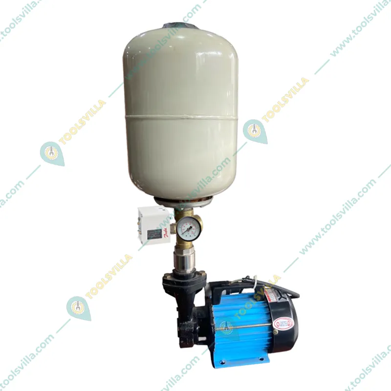 ACCORD(PBP 60) 0.5HP 1Ph Copper Winding Pressure Booster Pump With 8L Tank, Suitable For 1 Bathroom - 1 Year Warranty