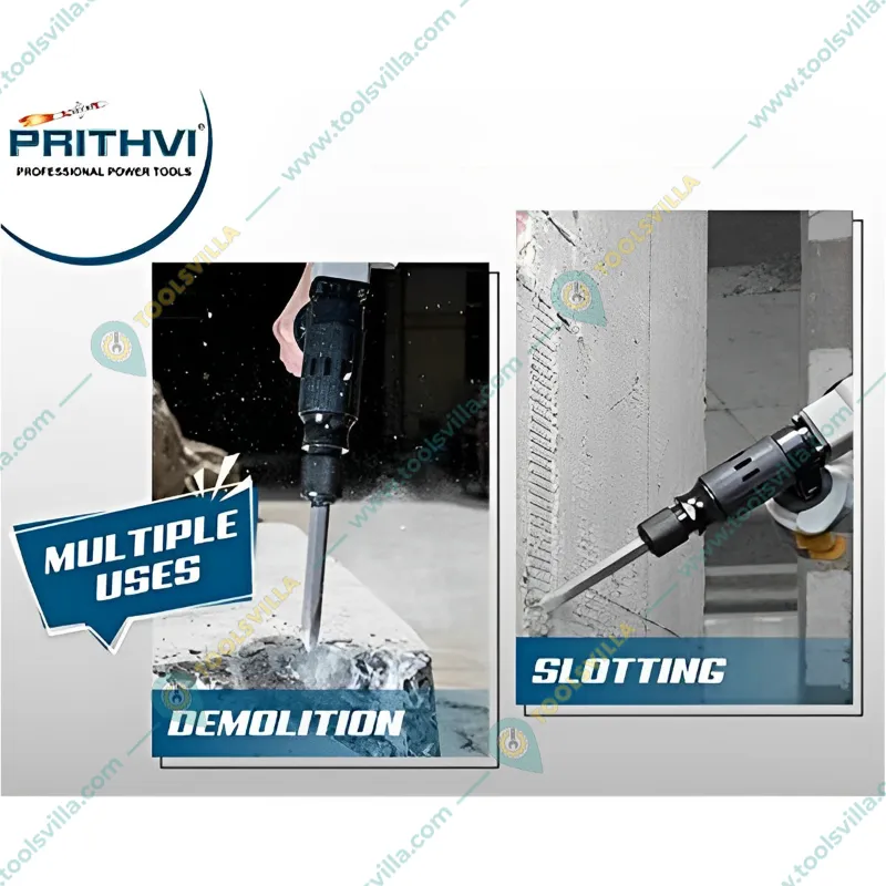17mm Powerful Electric Concrete Breaker 1200W, 3000 RPM (P210)
