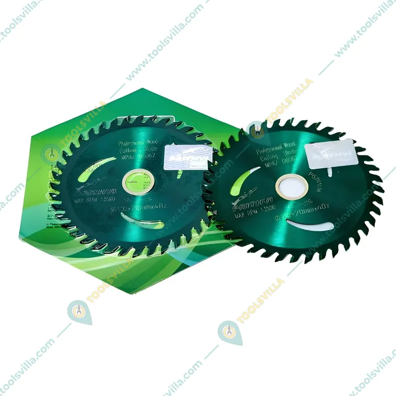 Prithvi 4 inch TCT Saw Blade (Green) for Wood Cutting(Teeth-30,Pack-1 Pcs)