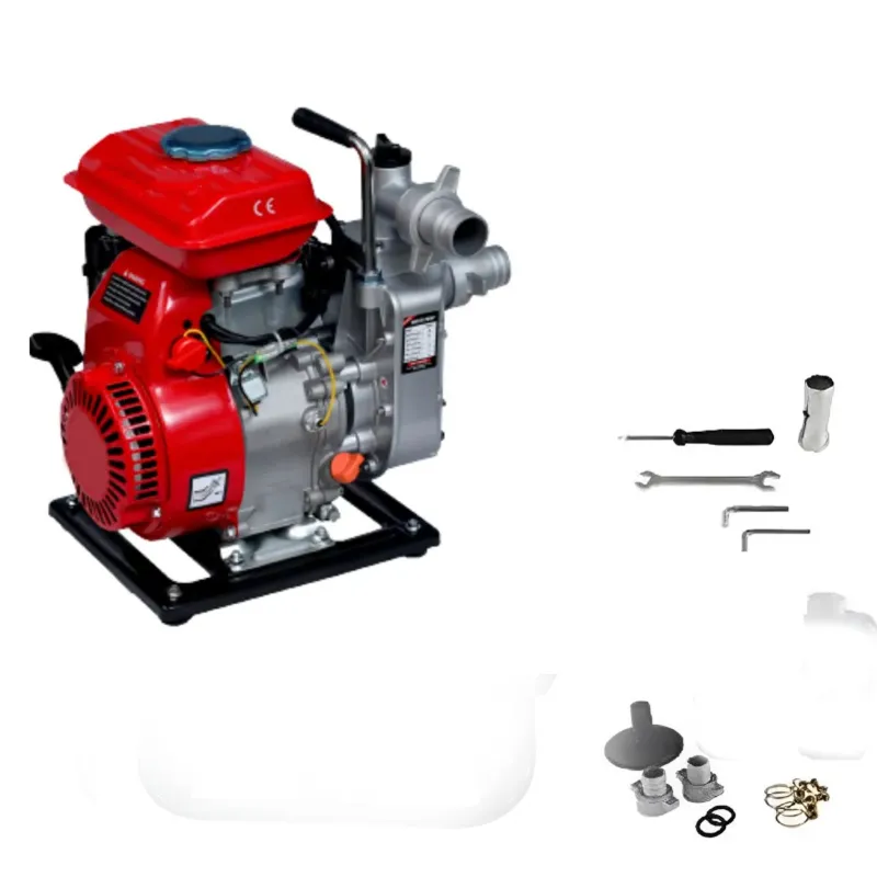 Heavy Duty 4 -stroke 98-cc 1.5 inch Petrol Operated Water Pump with Accessories for Irrigation Purposes