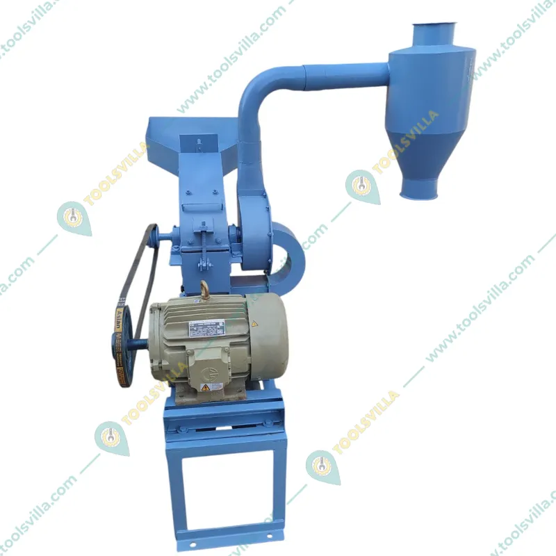 Commercial 3HP Blower Type Flour Mill/Pulverizer/Masala Grinder with 40 to 50 kg/hr Capacity