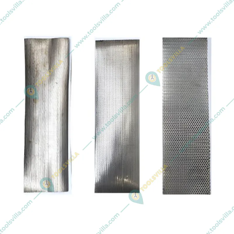 3 Pcs Blower Pulverizer Screen Suitable for 2HP and 3HP Blower Pulverizer
