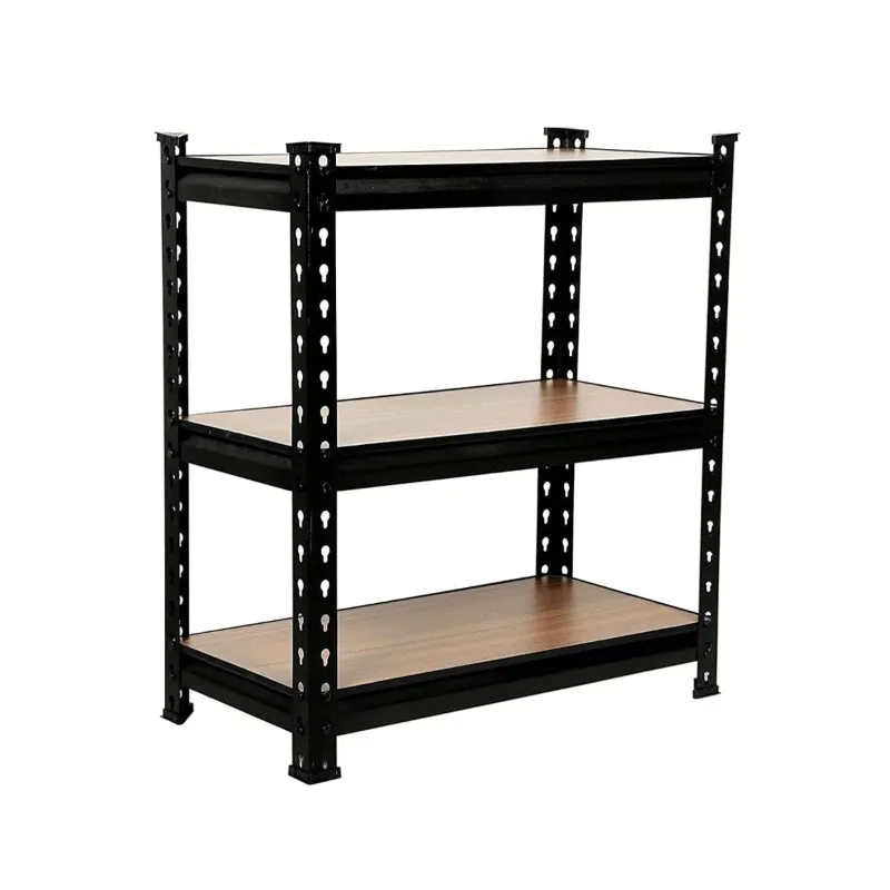 Keepwell 36 x 36 x 12 Inch 3 wooden Shelf  Laminated  Boltless Multipurpose Storage  Rack
