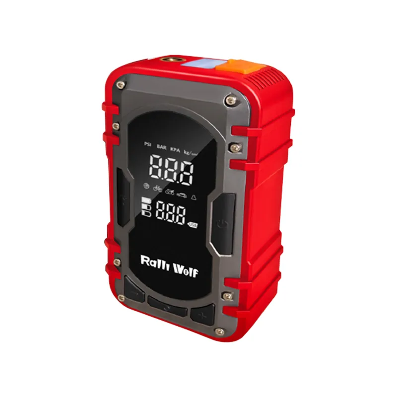 Ralliwolf 8000 mAh Smart 2-in-1 Battery Jump Starter & Tyre Inflator, 150 PSI