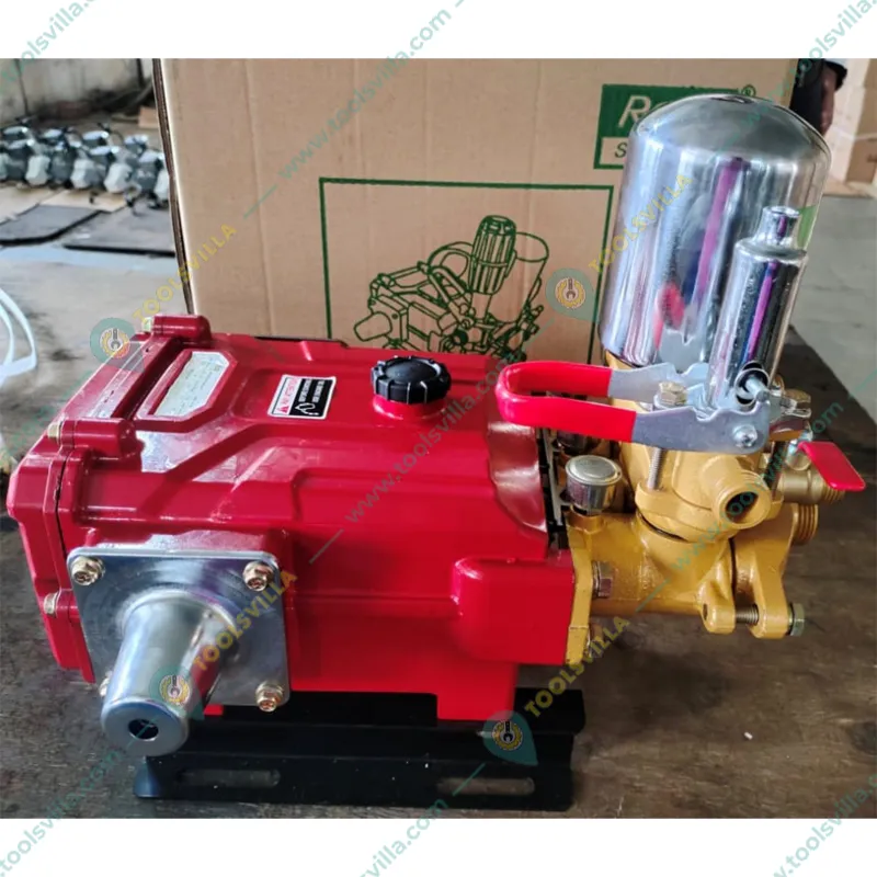 Ralli RTP-50B, High Pressure Triple Piston Brass HTP 50 Pump With 3 Outlet