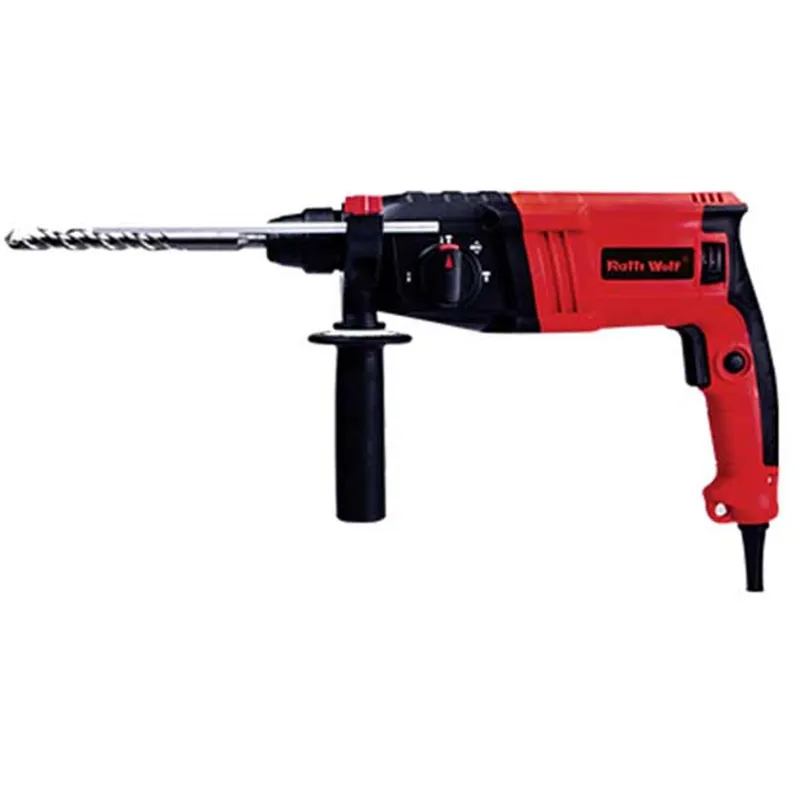 Ralli Wolf 22 mm 800 Watt Electric Rotary Hammer With Forward & Reverse Function, 1400 RPM (RW22-3M)