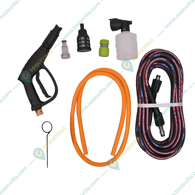 Ralli Wolf 130 Bar Industrial High Pressure Washer 1300 W, 390 LPH, With Accessories - 6 Months Warranty (RHP-130)