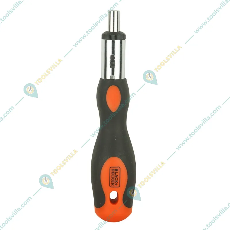 Black+Decker Phillips BDHT68127 Steel Multi-Bit Ratcheting SD - SL3SL5SL6Ph0Ph12xPh2PZ1PZ2PZ3 (24 cm) Set of 10 Pieces