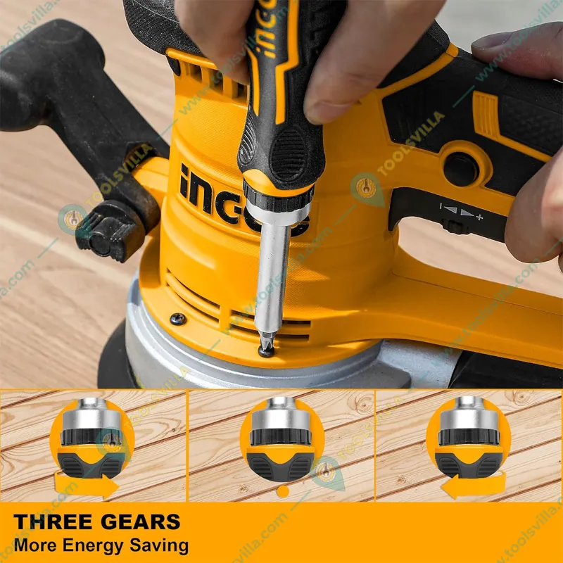 INGCO 8pcs Ratchet Screwdriver Set 1pcs Handle & 7pcs Screwdriver Bits (AKISD0808)