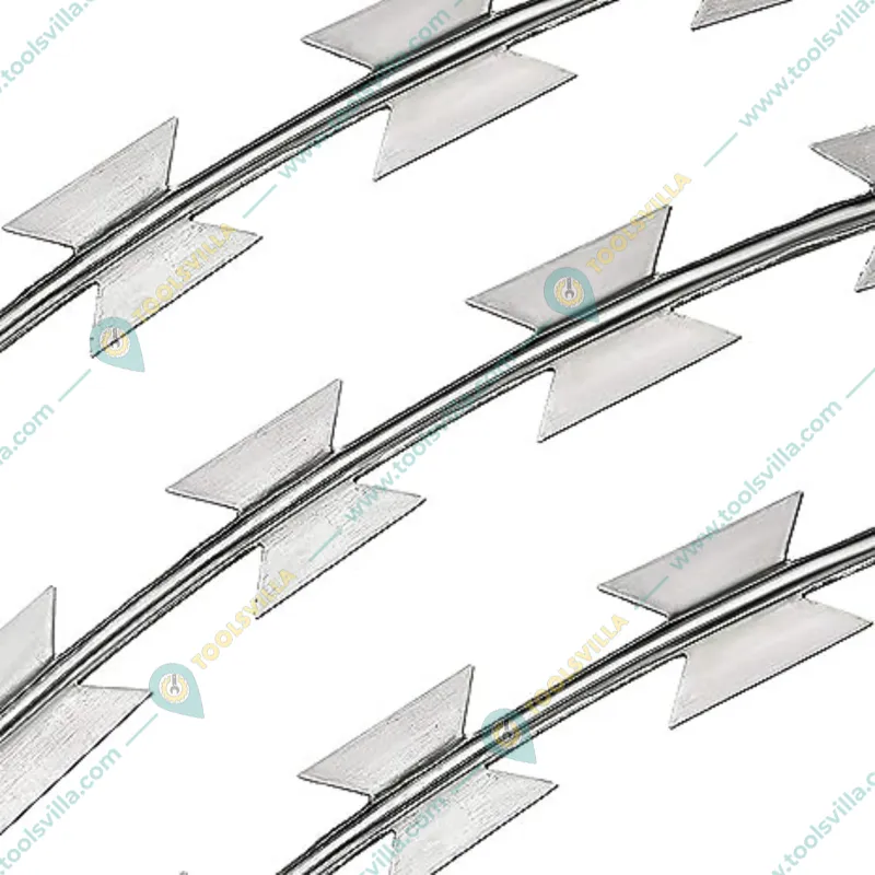 Premium Quality 227 Feet (70 Meters) Razor Wire Fence Blade Straight