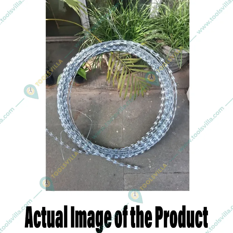 Premium Quality 227 Feet (70 Meters) Razor Wire Fence Blade Straight