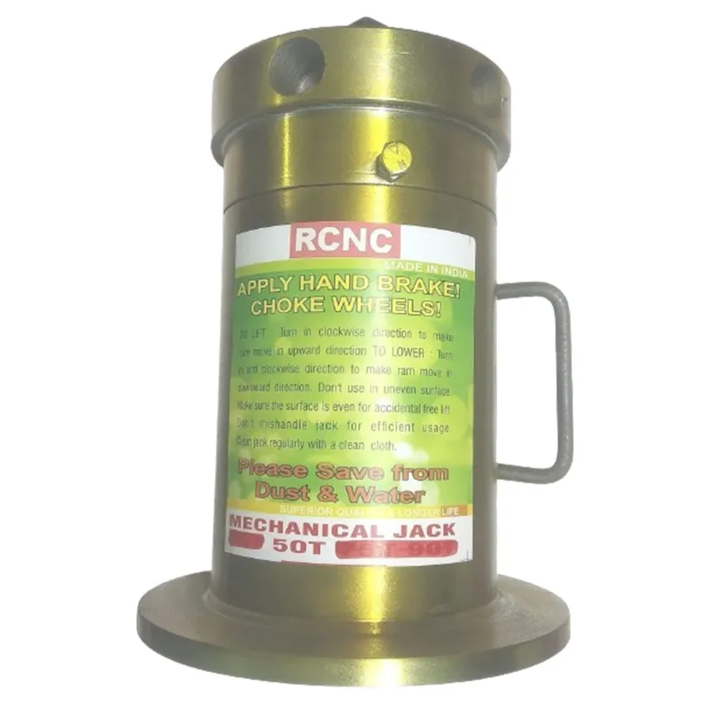 RCNC 50 Ton Capacity Mechanical Screw Jack for 260 di, TATA407, TATA608, TATA709 etc- 355 mm Max. Lifting Height