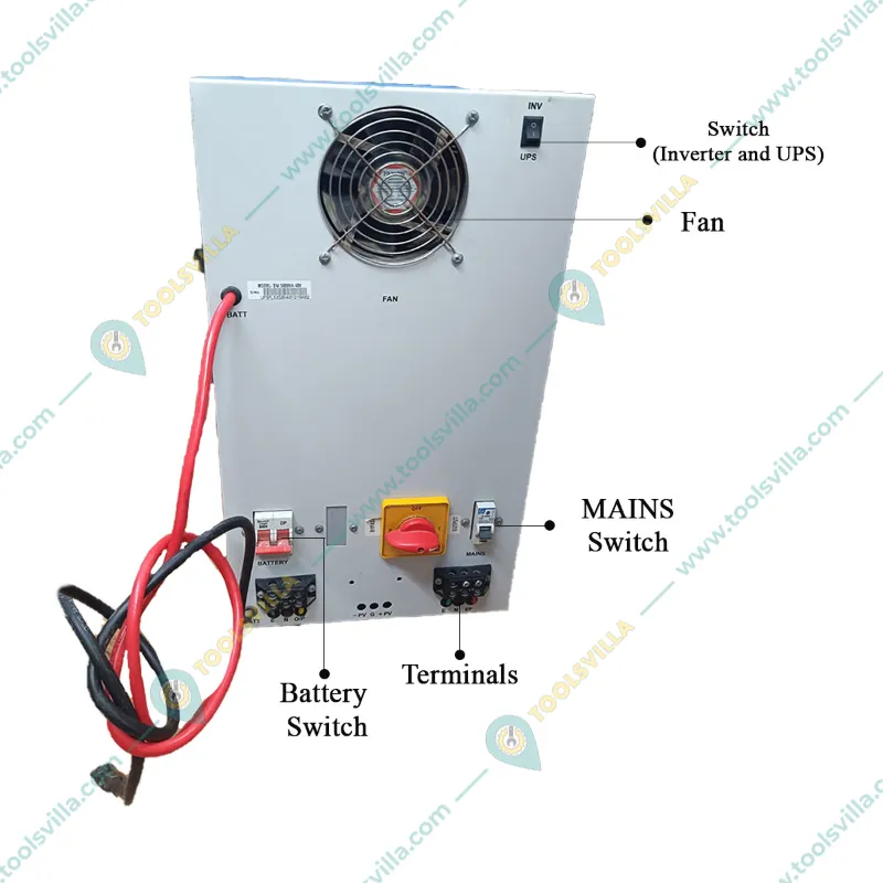 Ujala Hybrid Off Grid Solar MPPT 5KVA 48V Compact Inverter With 2 Year Warranty Designed for Residential Use