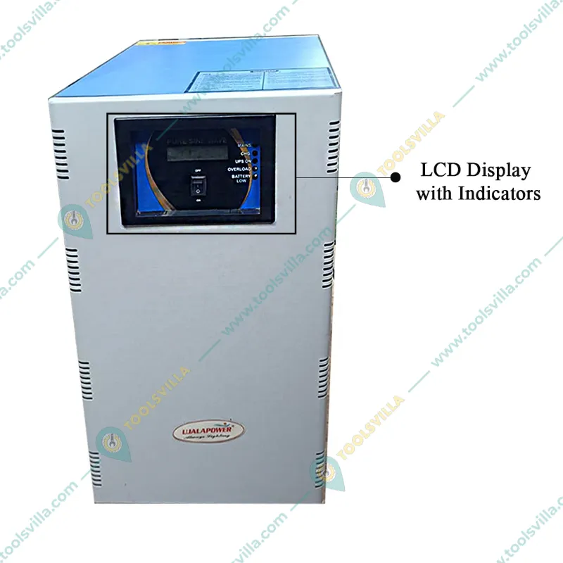 Ujala Hybrid Off Grid Solar MPPT 5KVA 48V Compact Inverter With 2 Year Warranty Designed for Residential Use