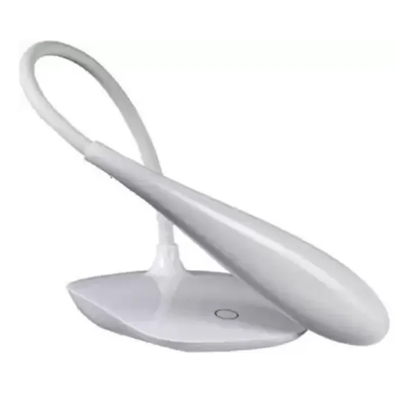 Rechargeable & Flexible with Three Modes Mini Plastic Table Lamp For Study Purposes(Pack of 2)