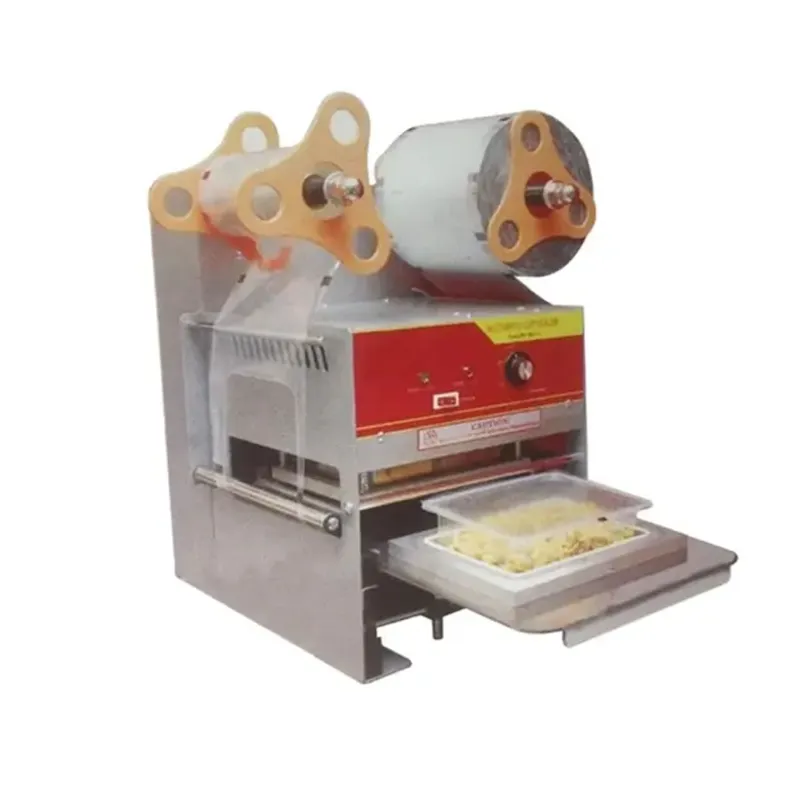 Semi Automatic 1 Portion Meal Tray Sealing Machine, 500W