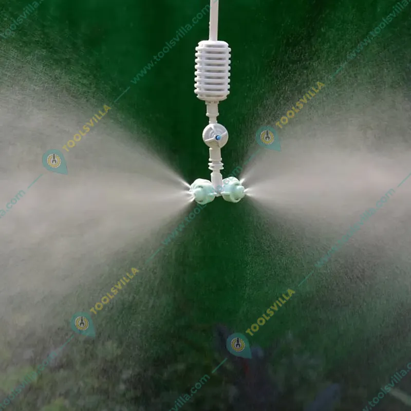 WaterSun 4 Way Fogger Tube with Openable LPD for Agriculture use (Pack of 5 Pcs)