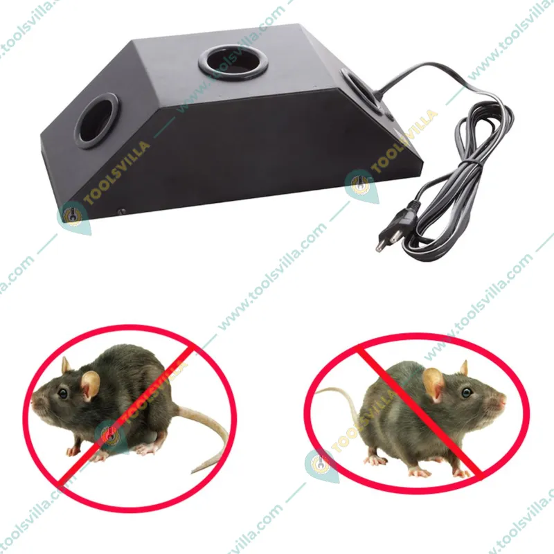 Telenet Ultrasonic Rat Repeller for 700-800 square feet Area (3 Months Warranty)