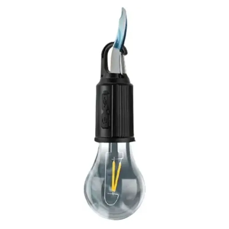 Gramstrong Heavy Duty Solar Retro Bulb Tungsten Rechargeable LED Camping Lantern (Yellow) for Camping & Outdoor Usage