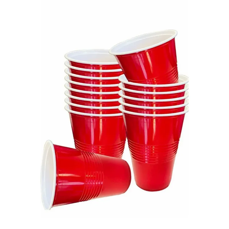 50 Pcs, 450ml Easy Grip Drinking Party Glasses