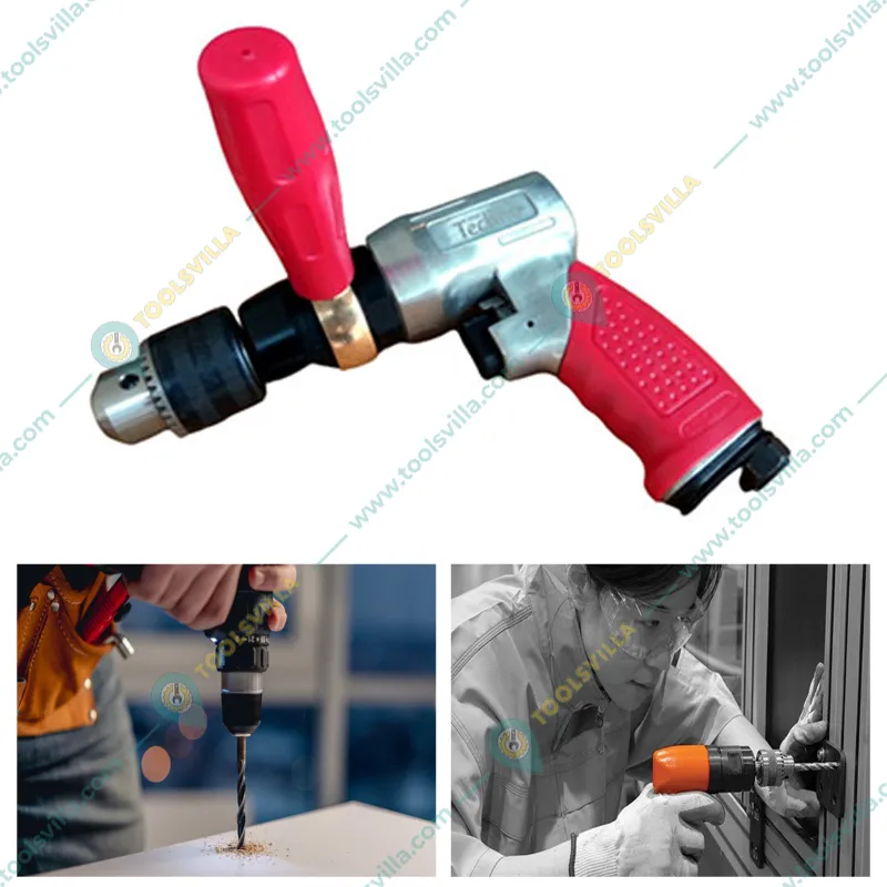 Techno 1/2 Inch Reversible Air Drill, 700 RPM (PAT 403)