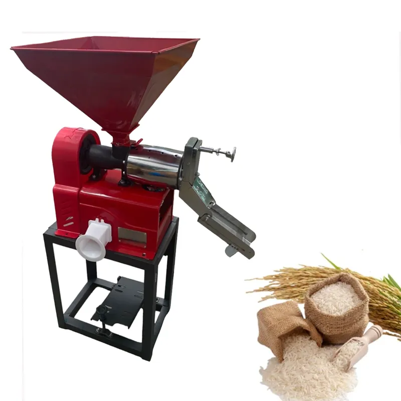 Heavy Duty Rice Milling Machine with 3 HP Motor,160-180 kg/hr 
