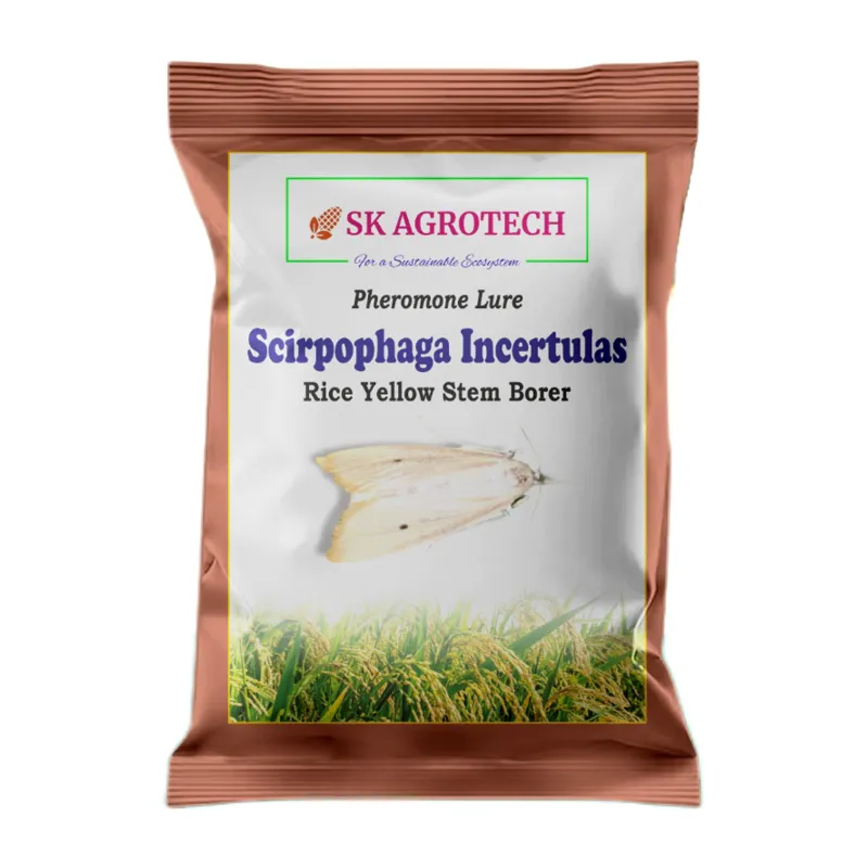 SK Agrotech Rice Yellow Stem Borer Lure | Scirpophaga Incertulas(Quantity-5 packets)