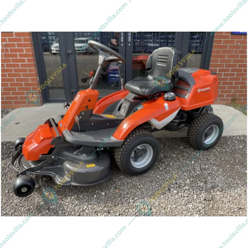 HUSQVARNA R 213C, Ride- On Front Mower,344 CC Petrol Operated Lawn Mower of 94 cm Cutting Width
