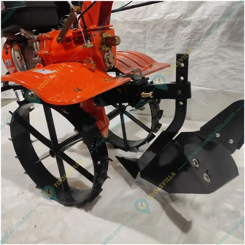 Surya Premium Ridger & Single Side Plough Attachment Combo For 5 To 10 HP Power Tiller / Cultivator