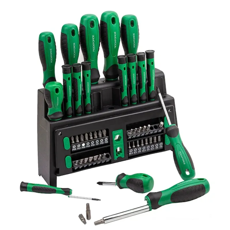 ROCKFORCE Screwdrivers Set 50 with Bits (RF-7050)
