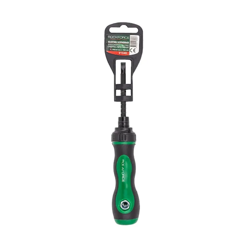 ROCKFORCE 2-in-1 T-shaped Telescopic Screwdriver, Reversible, PH2x6mm (RF-8152R)